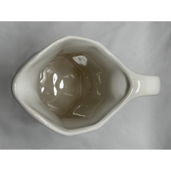 VINTAGE Pfaltzgraff Heritage Stoneware Christmas Pitcher 1 Qt / 32 oz w Tree 8" - Picture 5 of 11